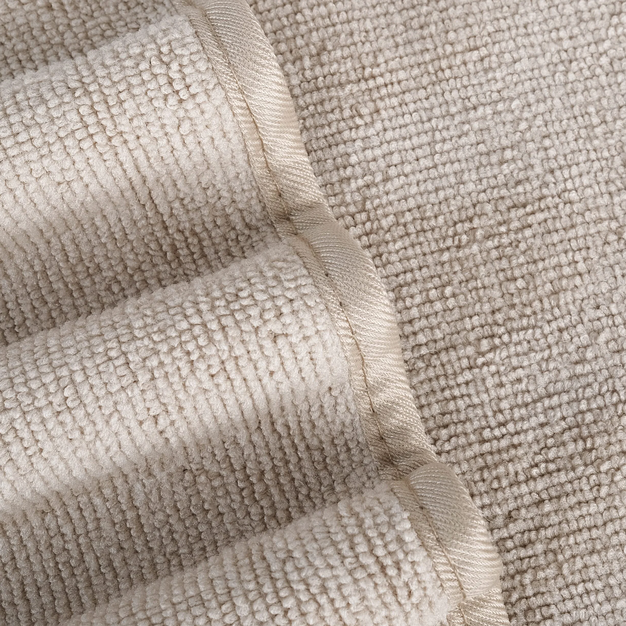 Juego de Toallas de baño de Microfibra Antipelusa Secado rápido Pack de 6 Beige