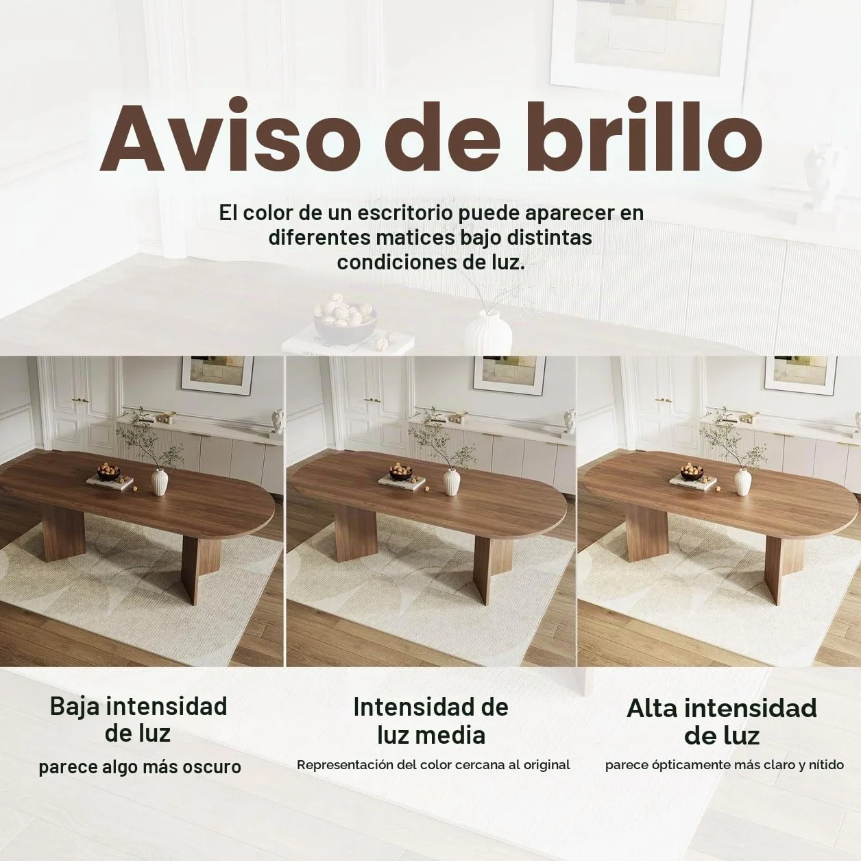 Mesa de comedor extensible 120/160 x 80 cm para 4–6 personas, mesa de comedor rectangular con esquinas redondeadas y tablero de 18 mm, mesa de cocina moderna de estilo sencillo (Nogal, 120/160 x 80 cm