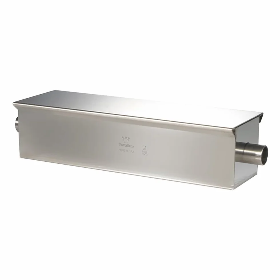 Martellato, Molde Travel Cake con agujero de acero inoxidable, 30TC51F