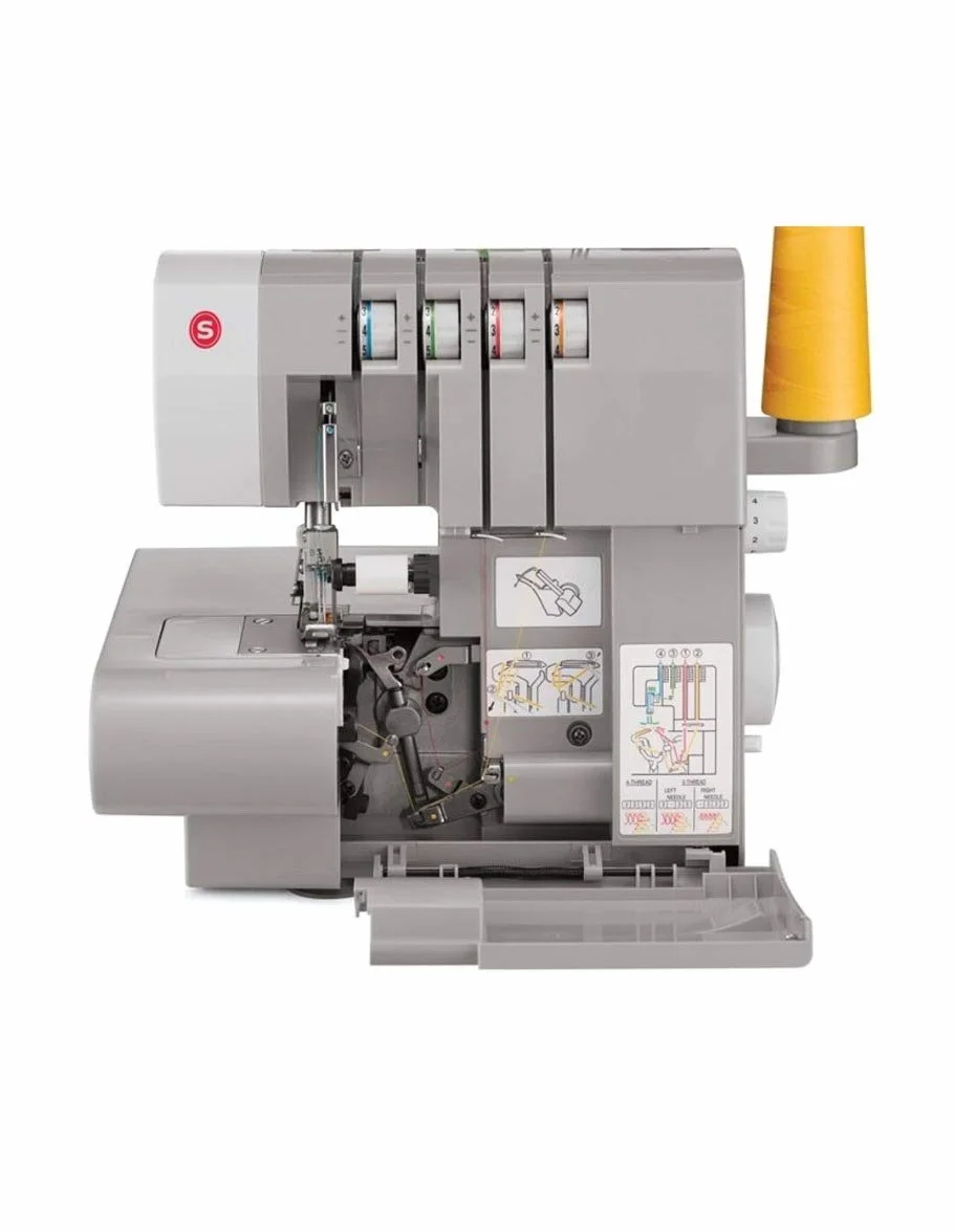 Singer 6935153301046-14hd854 remalladora, Plástico, Gris