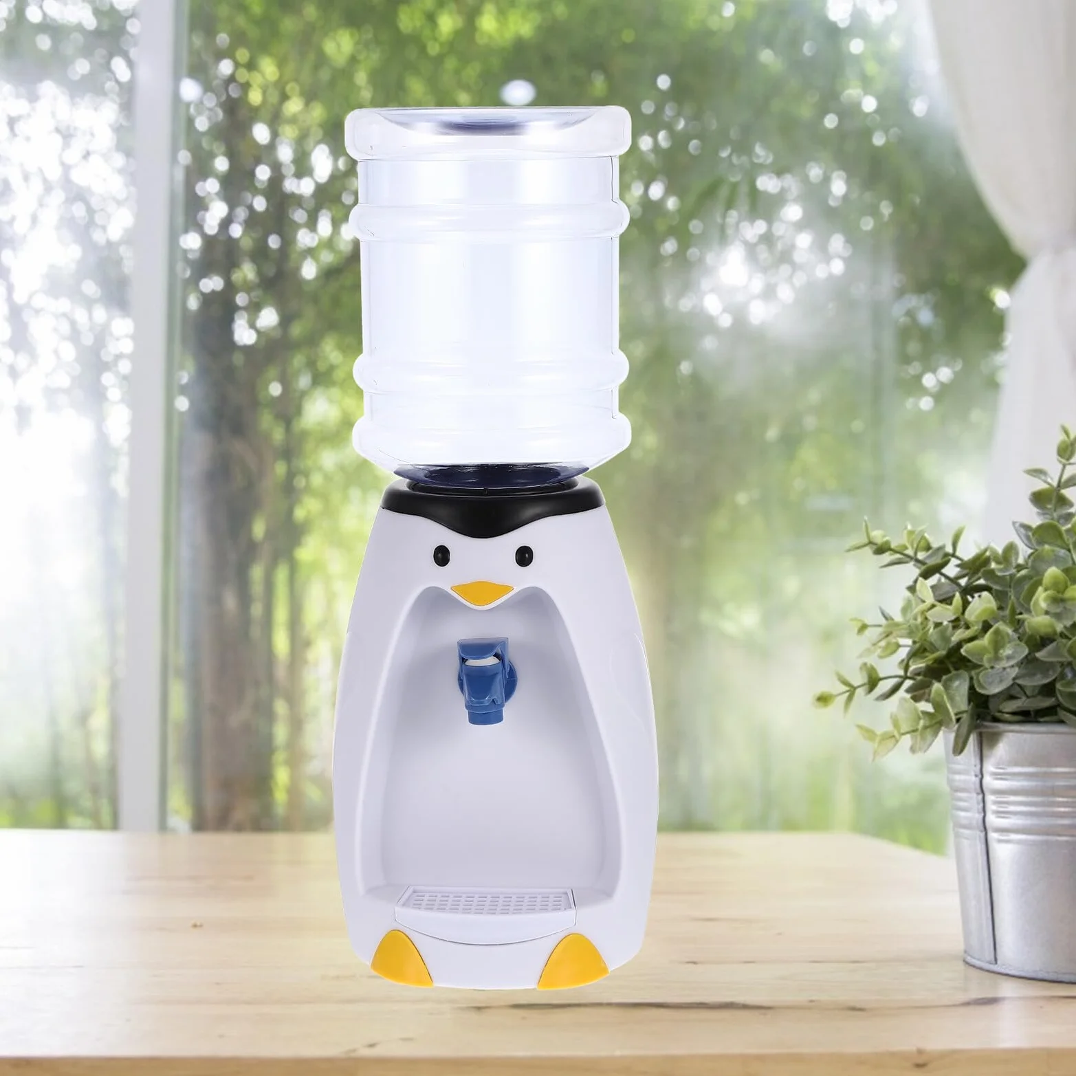 Mipcase Mini Dispensador de Agua Pequeño de Plástico Compacto y Fácil de Instalar Capacidad de 200 Ml para Uso en Casa y Oficina Color Aleatorio