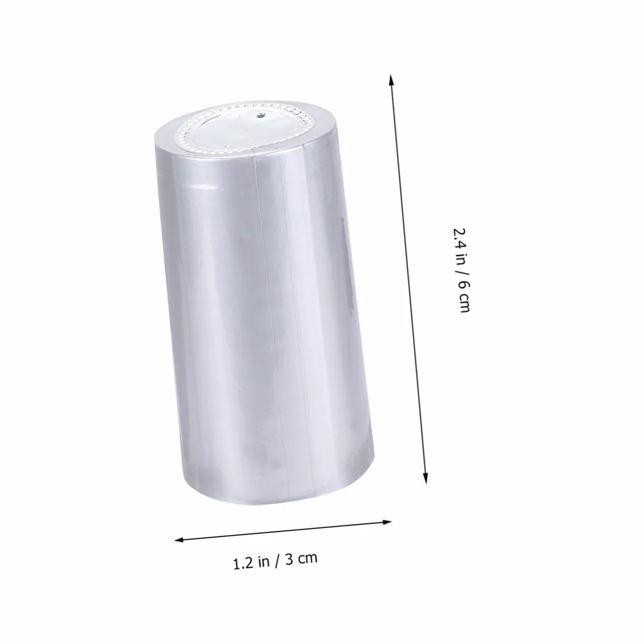 Garneck Cápsulas Termoencogibles para Botellas de Vino 30 MM Color Plateado 200 Unidades Fundas para Tapones Pestaña Desprendible Uso Profesional para Bodegas Bares y Hogares