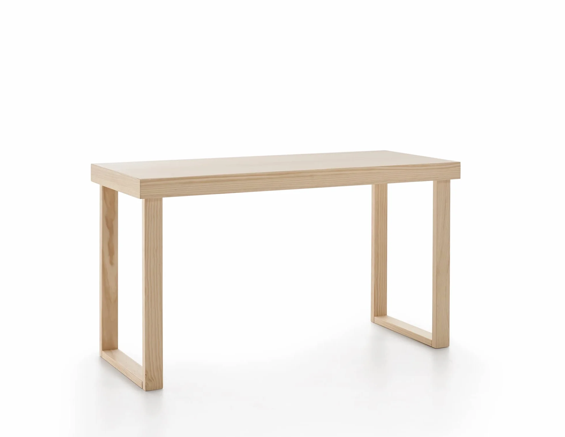 HOGAR24 ES | Berlin | Escritorio Oficina | Escritorio despacho Madera Maciza Natural | Color Natural | Medidas: 100 cm x 50 cm x 75 cm