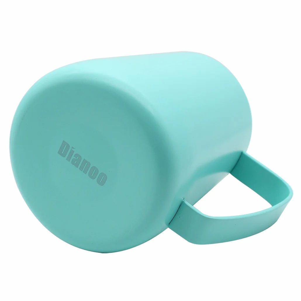 Frothing Pitcher Jug 600 ml Azul para Café, Latte y Espuma de Leche