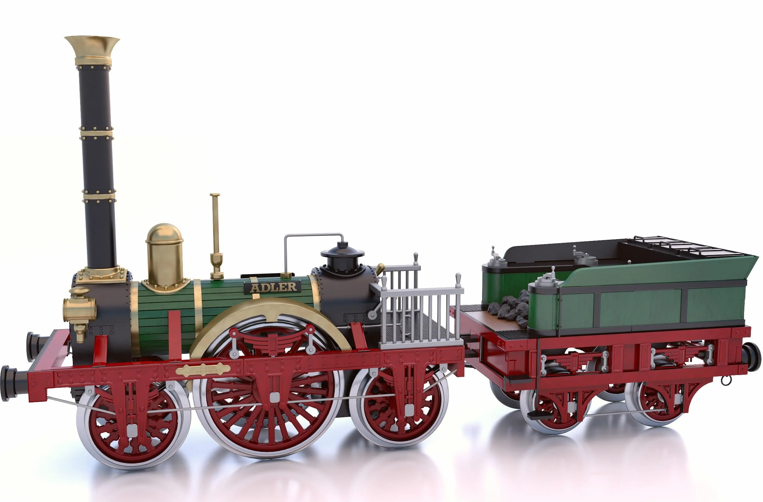 Occre 54001 Adler Locomotora