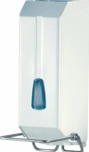 Marplast S.p.A. Hospital – Dispensador de jabón color blanco con impresión Percha de plástico 1,2L MP 736