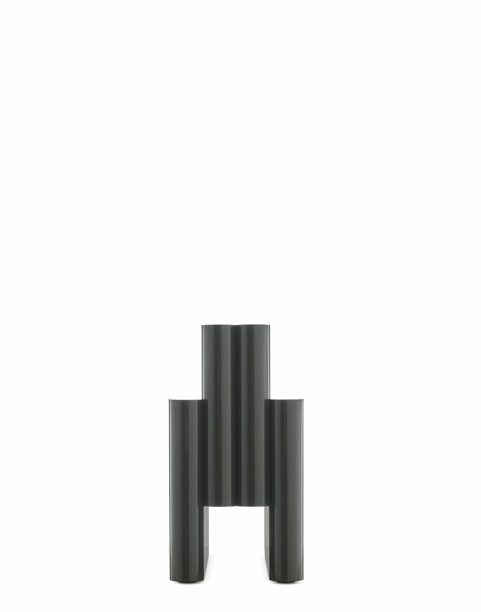 Kartell Magazine Rack, Revistero, L 40 x H 34.5 cm, Antracita
