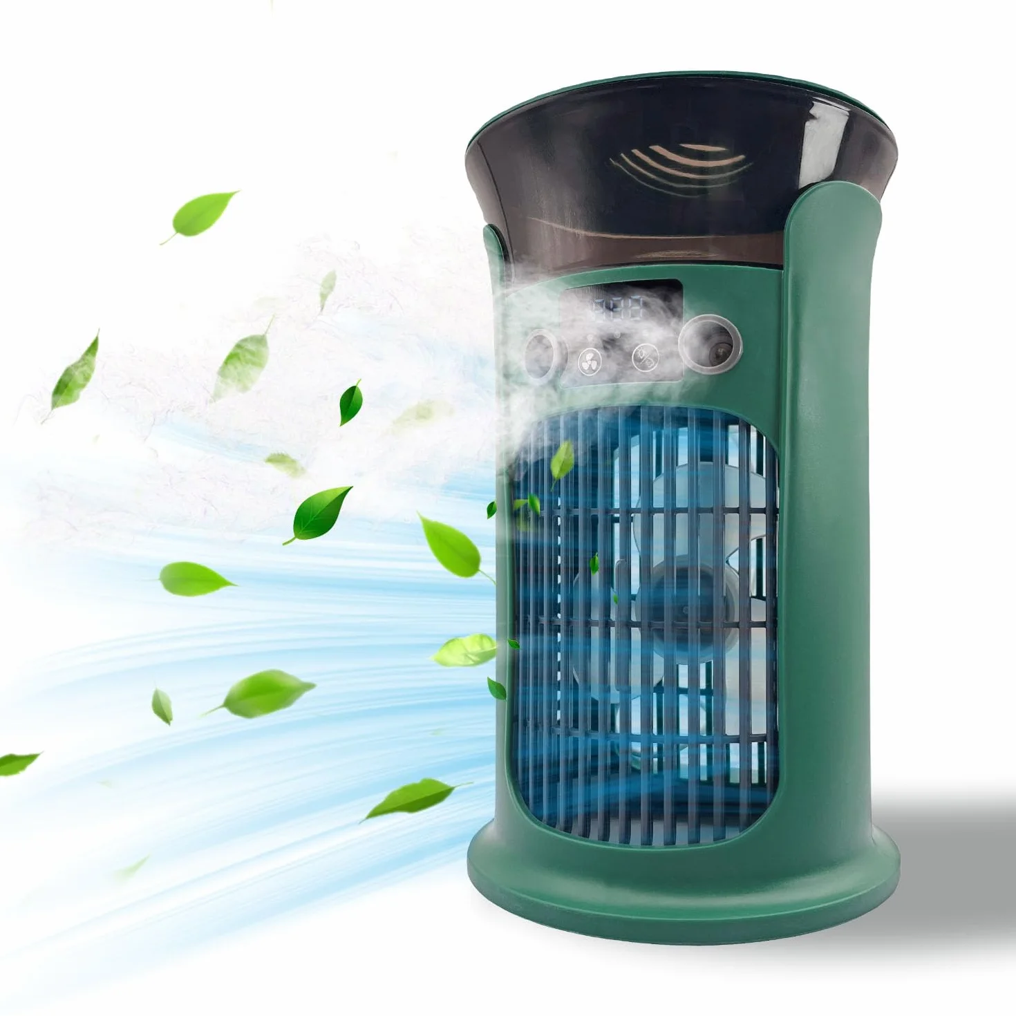 Ventilador portátil USB, enfriador de aire personal, humidificador, ultrasilencioso