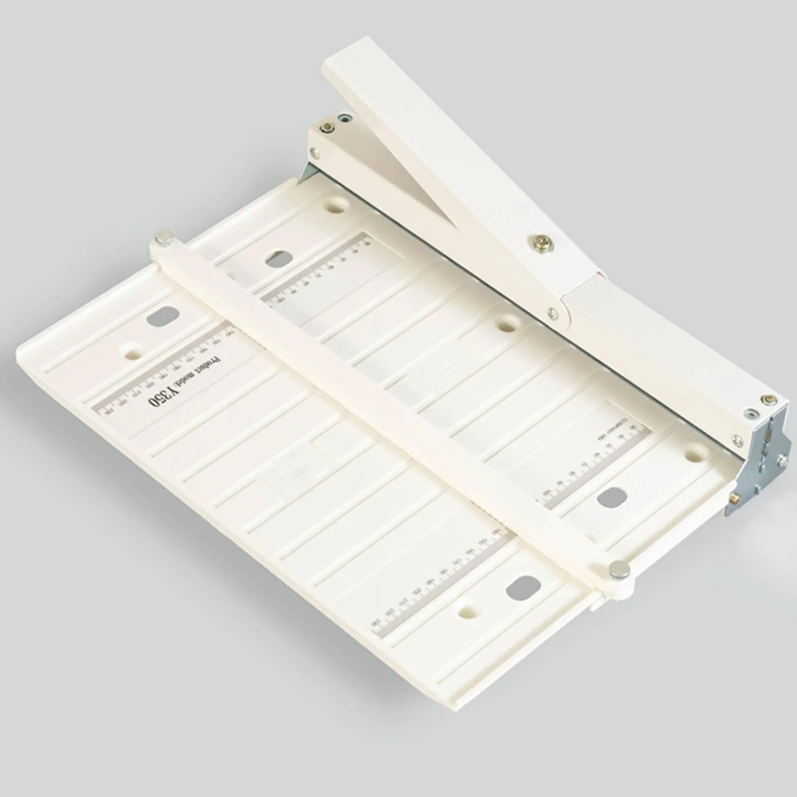 Creador de papel manual, herramienta de puntuación y plegado A4 con guía de regla, para portadas de libros, cartulina, folletos, invitaciones