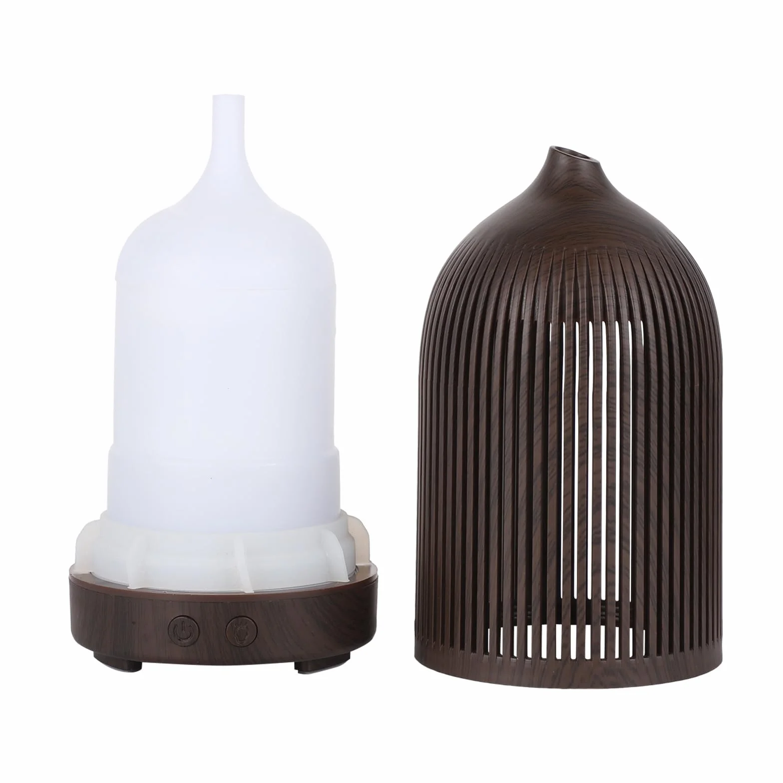 DOITOOL 1pieza Difusor de Aceites Esenciales USB con Luz Aromática de Colores Humidificador de Aire Ultrasilencioso para Escritorio y Hogar Apagado Automático para Ambiente Confortable