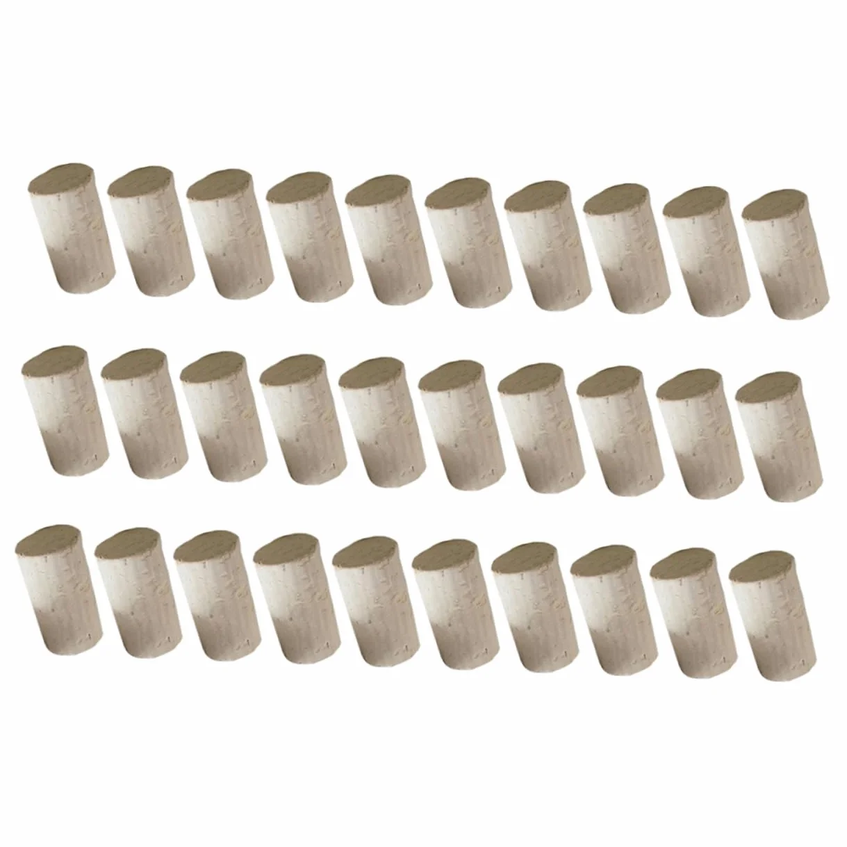SHOWERORO Juego De 3 Tapones De Corcho para Vino para Sellar Botellas Herméticos Y para Conservar El Vino (30 Unidades)