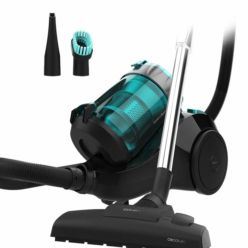 Cecotec Aspirador Trineo Conga Rockstar 800 W Multiciclónico 2,5 L Filtro Alta Eficiencia
