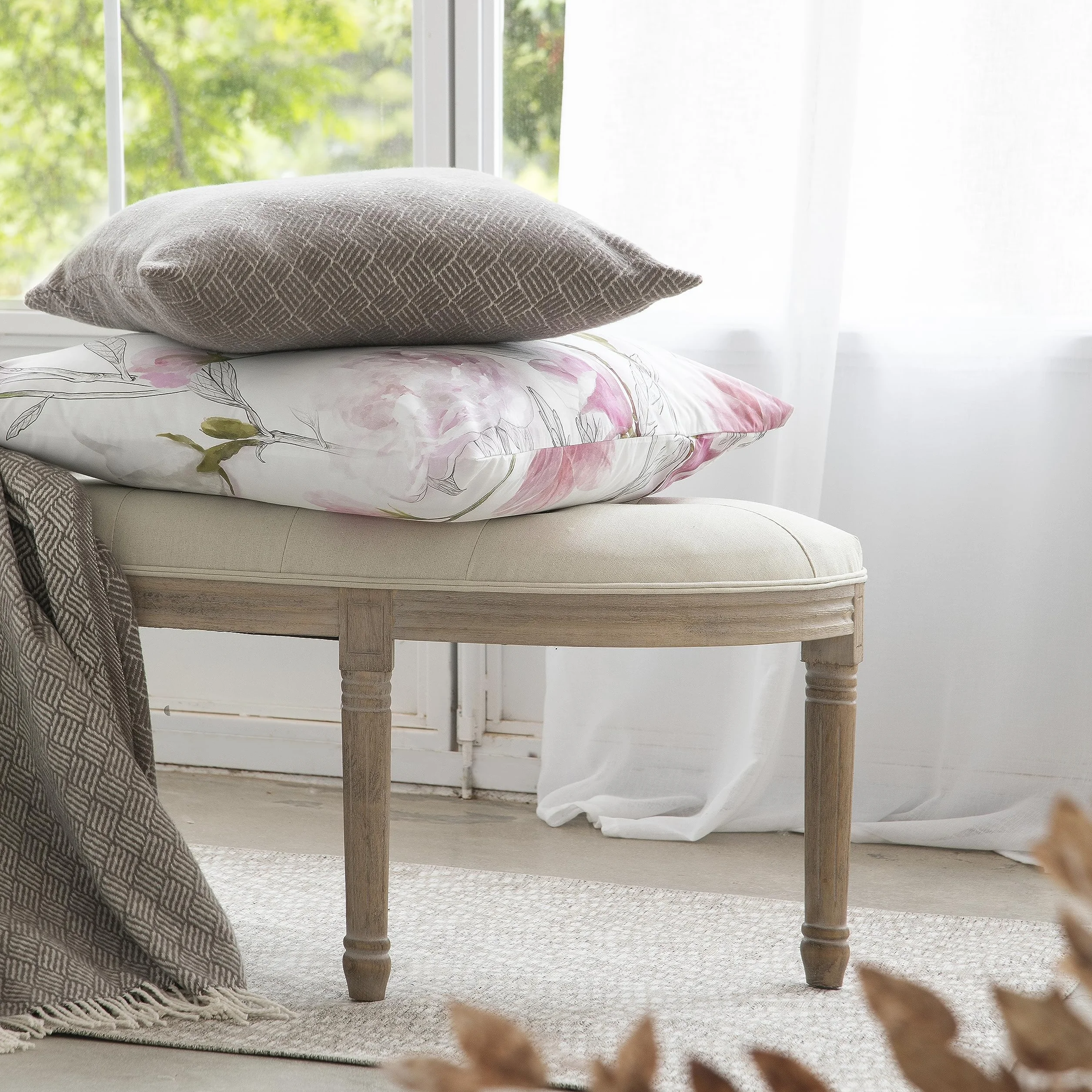 ETHERE MAISON Funda nórdica Sirwater Cama 180 cm - 260x240 cm, algodón 200 Hilos. Cierre con Botones.