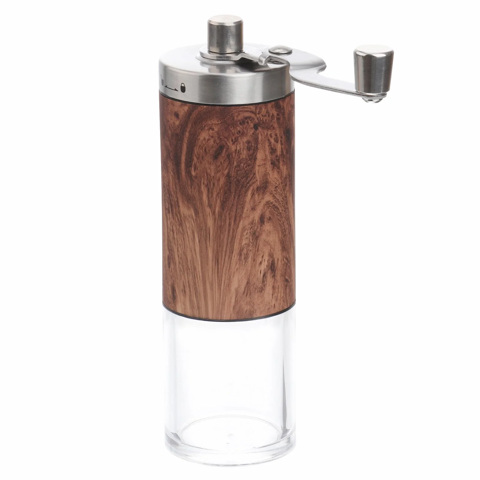 Molinillo de Café Manual de Madera Muelas Cerámicas Obsequio Elegante para Entusiastas del Café