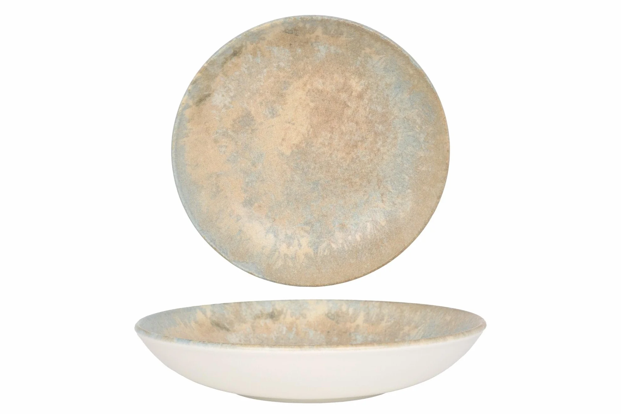 Bonna Platos hondos - Luz - Porcelana - 23 cm (1000cc) - juego de 6