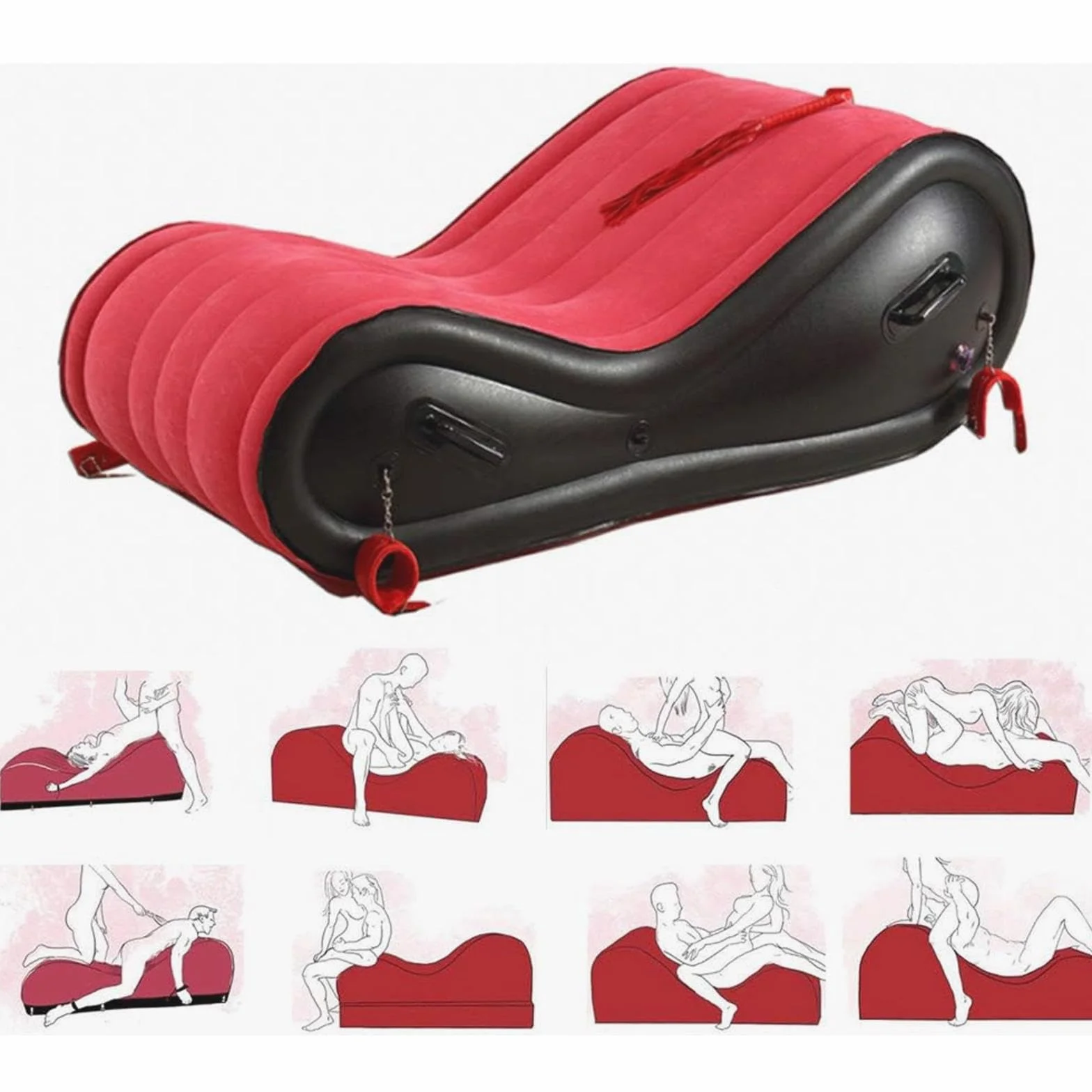 Sofá Inflable En Forma De S PortáTil -ShaF1Y