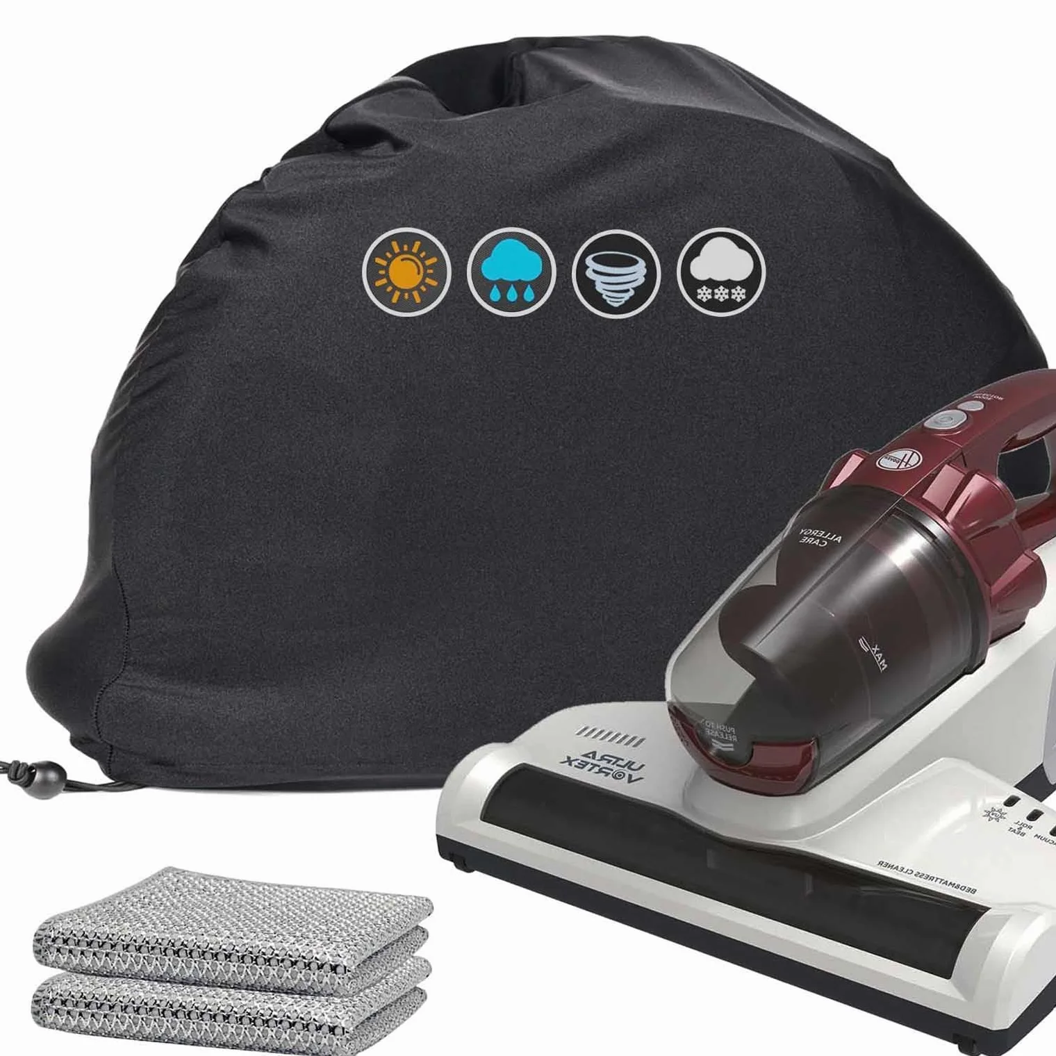 Funda protectora para aspiradora, de poliéster resistente al agua y al polvo, adecuada para la protección de Hoover Vacuum Cleane MBC500UV/JIGOO J300/J200, adecuado para la cocina doméstica