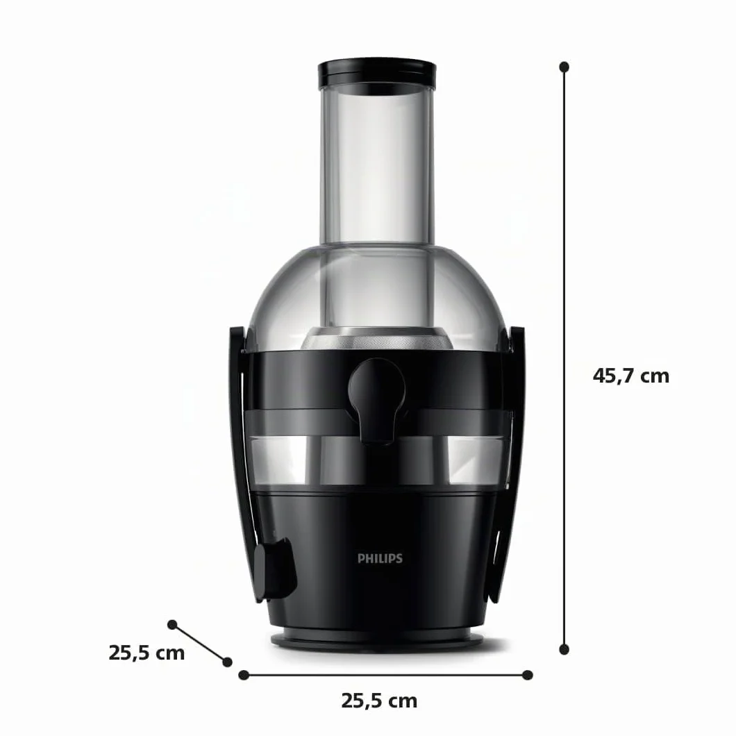 Philips Licuadora Viva Collection 800W QuickClean Tubo XL 75mm 2L Antigoteo HR1856/70