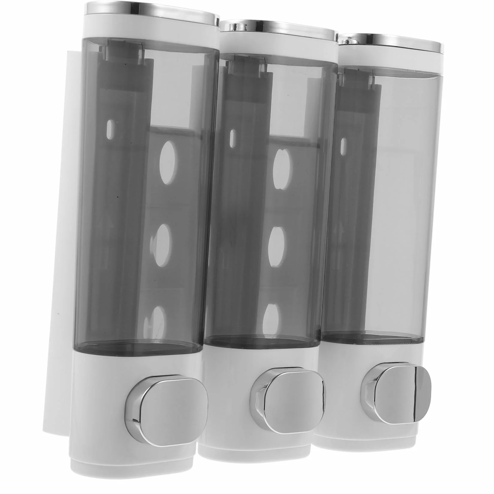 Ciieeo Dispensador de Jabón de Pared Manual de Cámaras Dispensador de Champú para Ducha Adecuado para Baño y Cocina y Champú