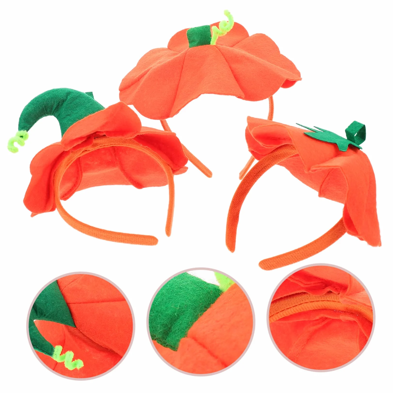 Abaodam 15piezas Diadema De Calabaza Para Accesorios De Halloween Coloridos Para Fiestas Cosplay y Fotografía Diseño Divertido y Moderno