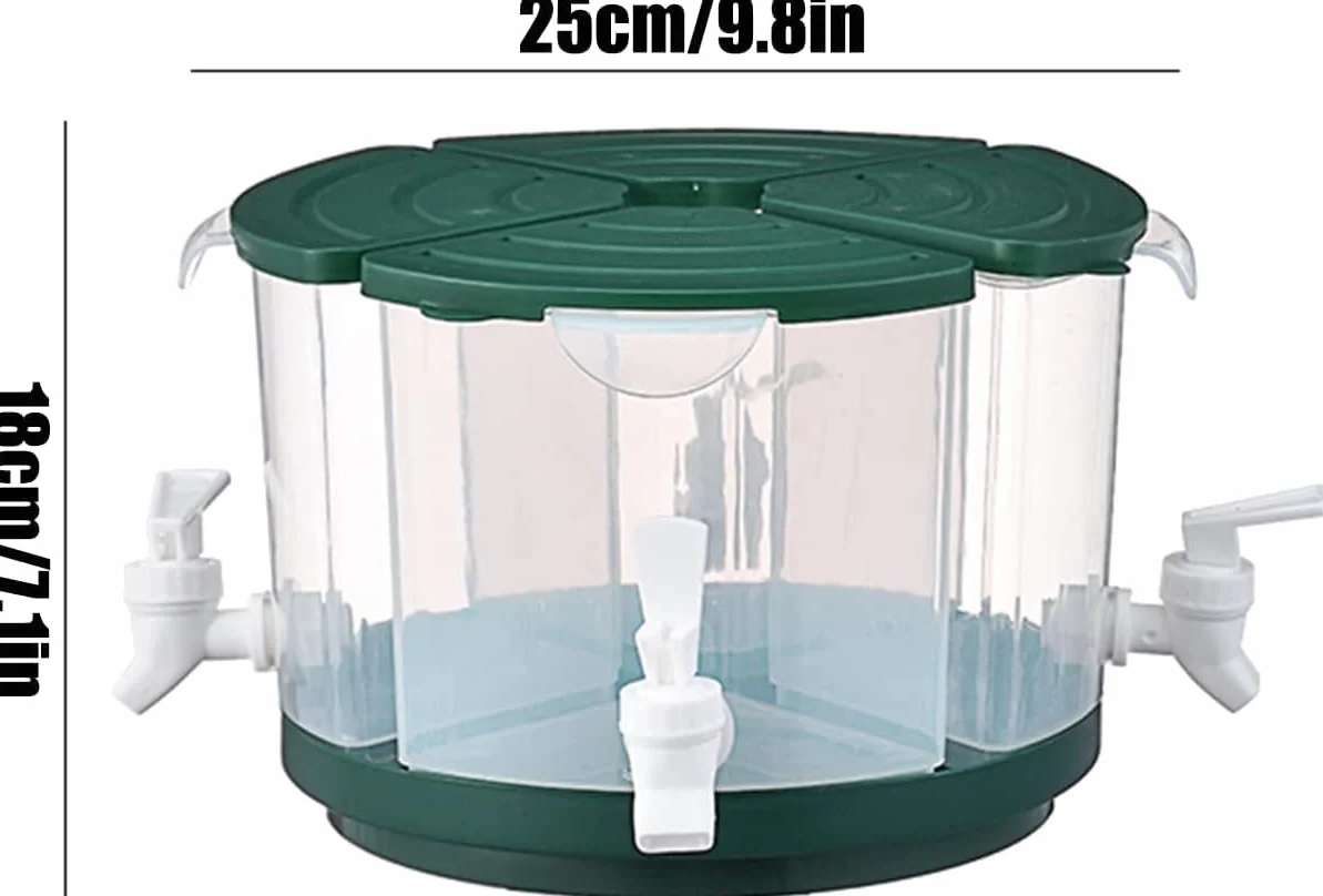 Flueyer Iced Beverage Dispensers 25 x18 cm/9.8x7.1 inch