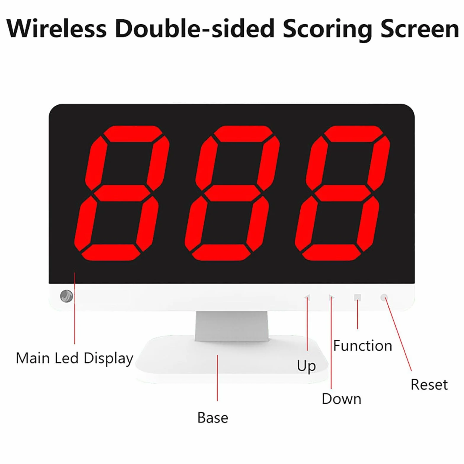 Sistema de zumbador inalámbrico para juegos de preguntas con control remoto, incluye monitor y múltiples zumbadores, 3 modos de respuesta, perfecto para fiestas familiares y programas de juegos