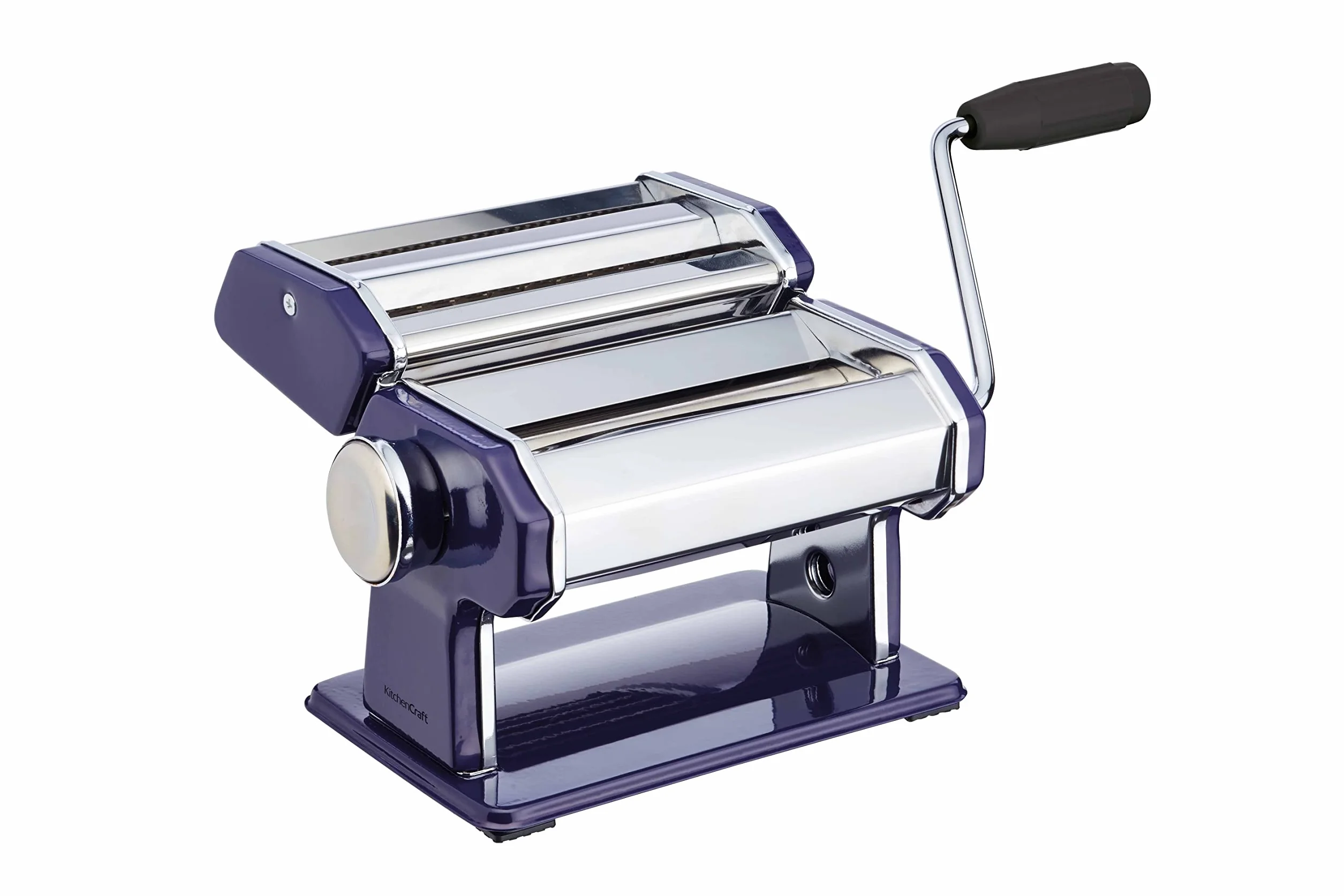 World of Flavours Stainless Steel Pasta Maker Machine - Blue