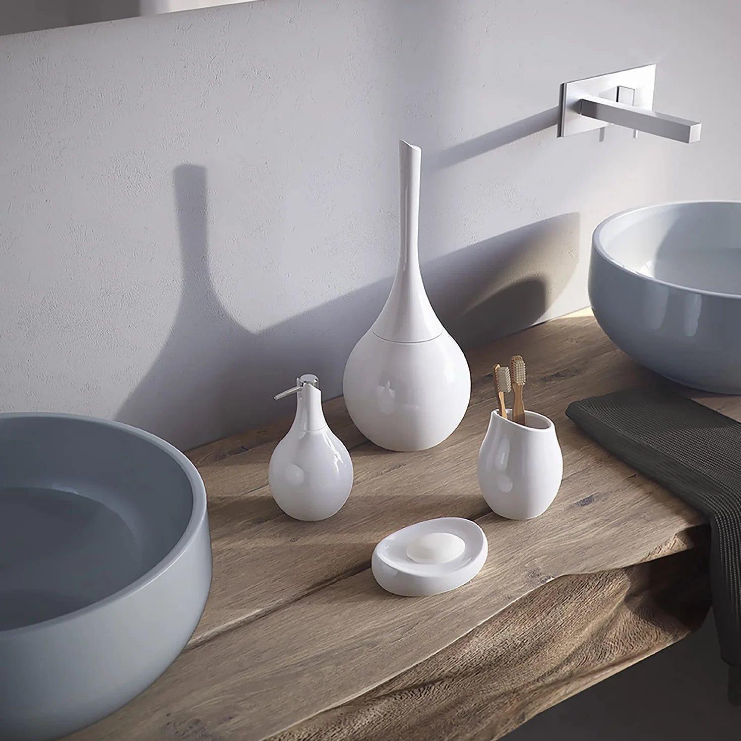 Gedy Vaso Azalea Blanco