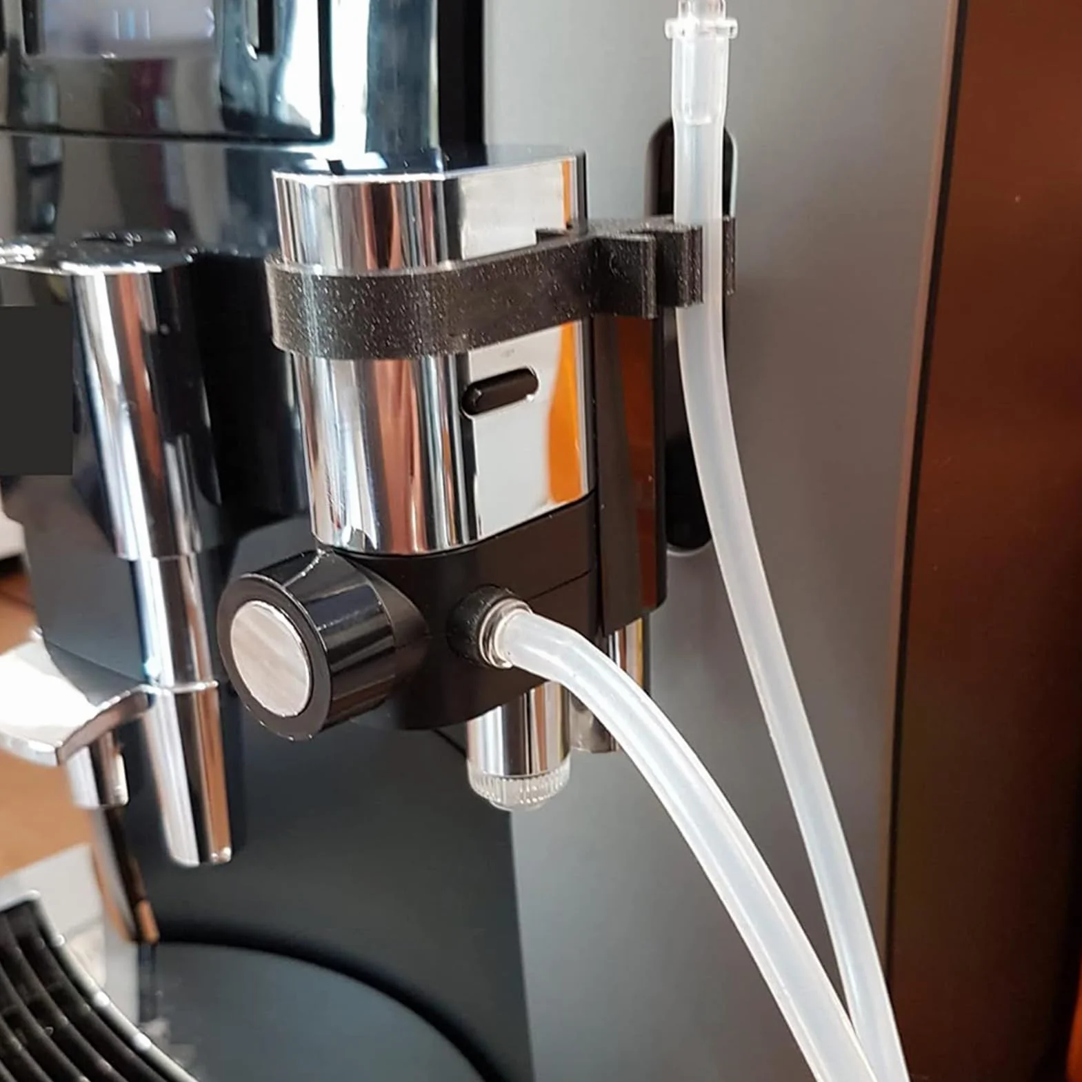 Tubo de leche para café Kit de 6 piezas tubos espumadores 3 conectores máquina de café