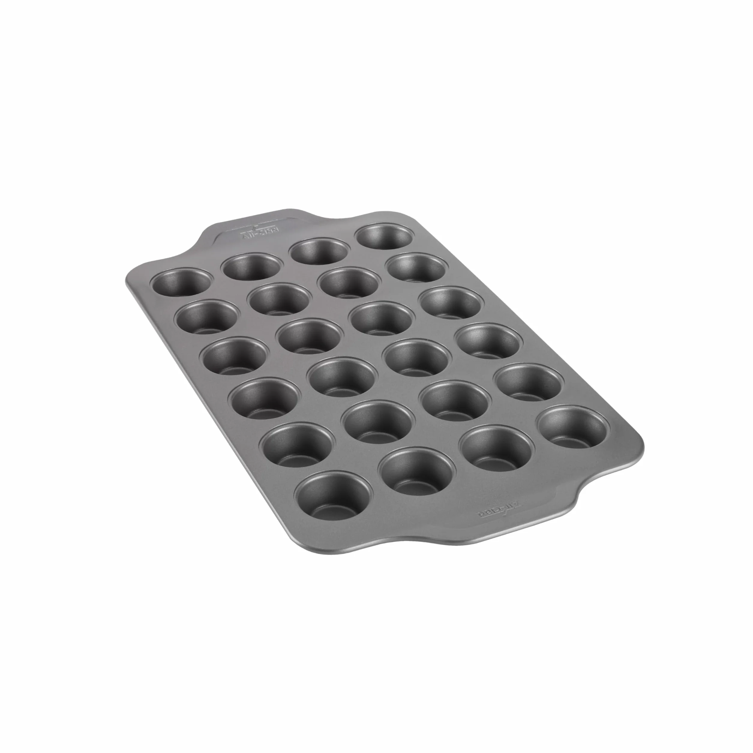 All-Clad Mini molde para magdalenas, 24 tazas, antiadherentes Pro-Relelase para hornear magdalenas, bollos y bocados de huevo, bandeja para hornear con revestimiento antiadherente reforzado con