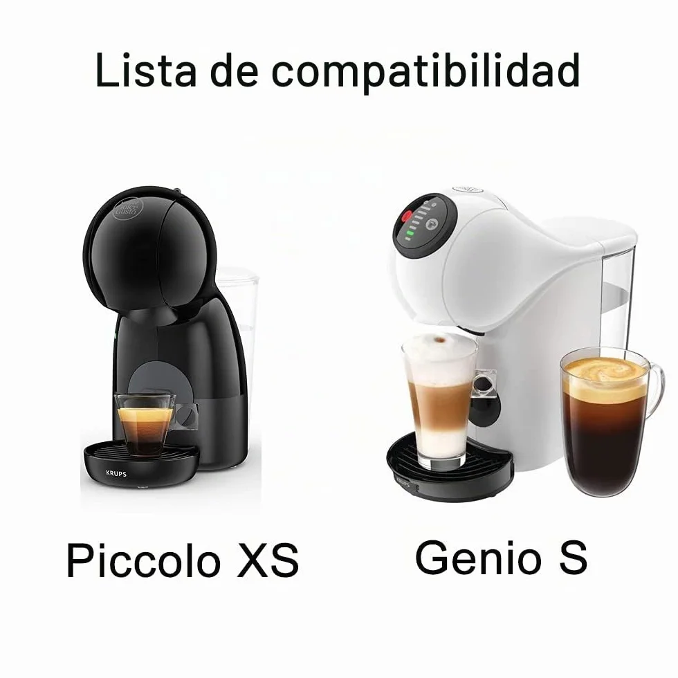 BENFUCHEN Adaptador de cápsulas de café reutilizables compatible con Dolce Gusto Piccolo XS Genis S