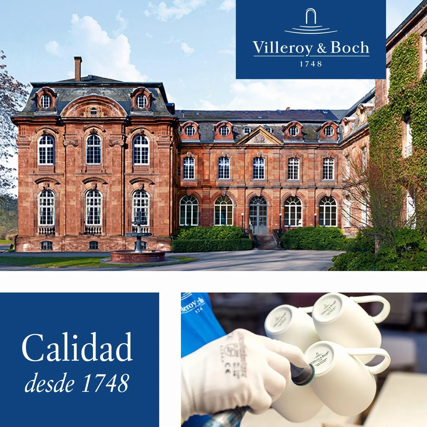 Villeroy & Boch - Mariefleur Servicio de Café 18 Piezas Multicolor, Apto para Lavavajillas, Apto para Microondas, Juego de Café, Juego Tazas de Café con Plato, Porcelana Premium