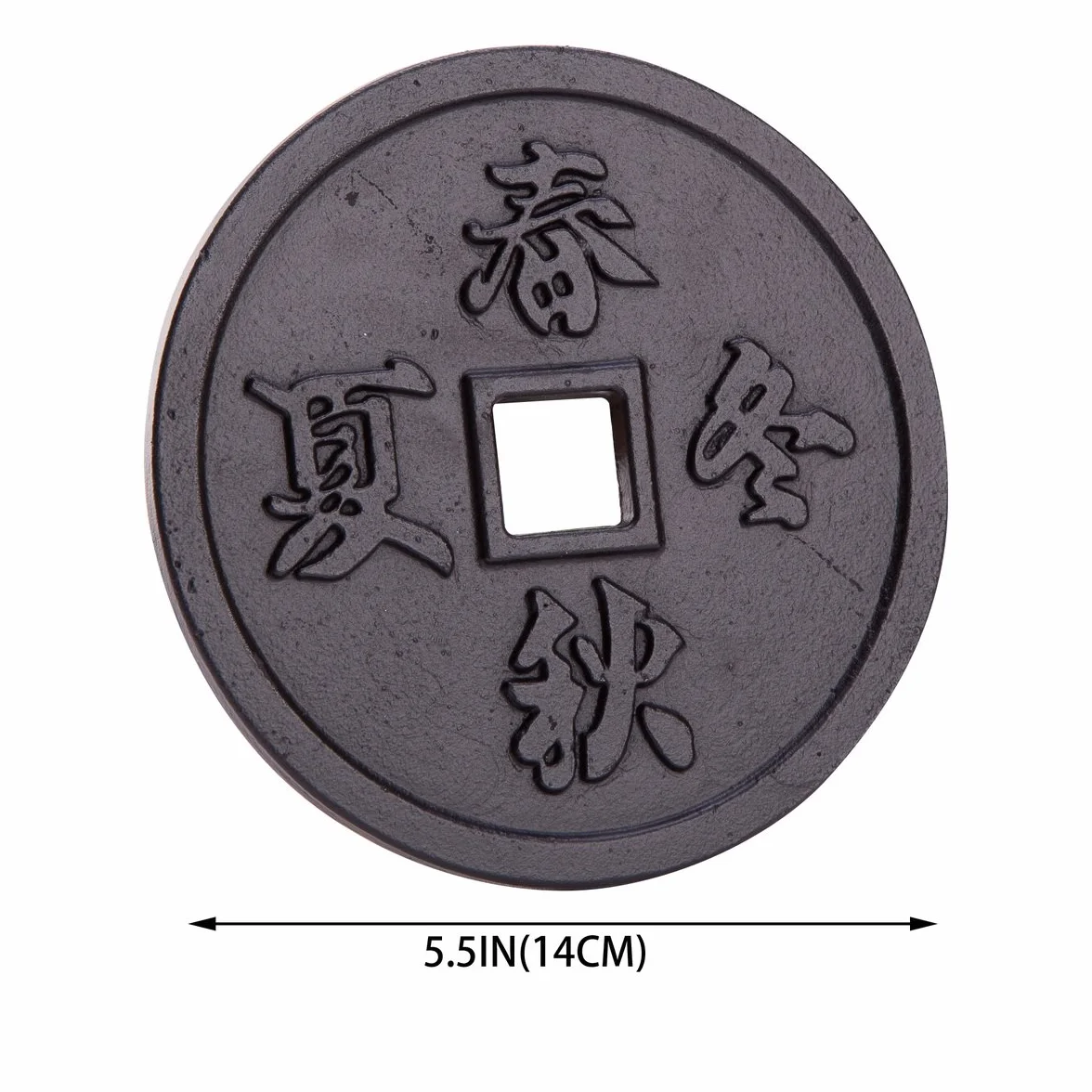 Soporte para tetera (hierro fundido), color negro