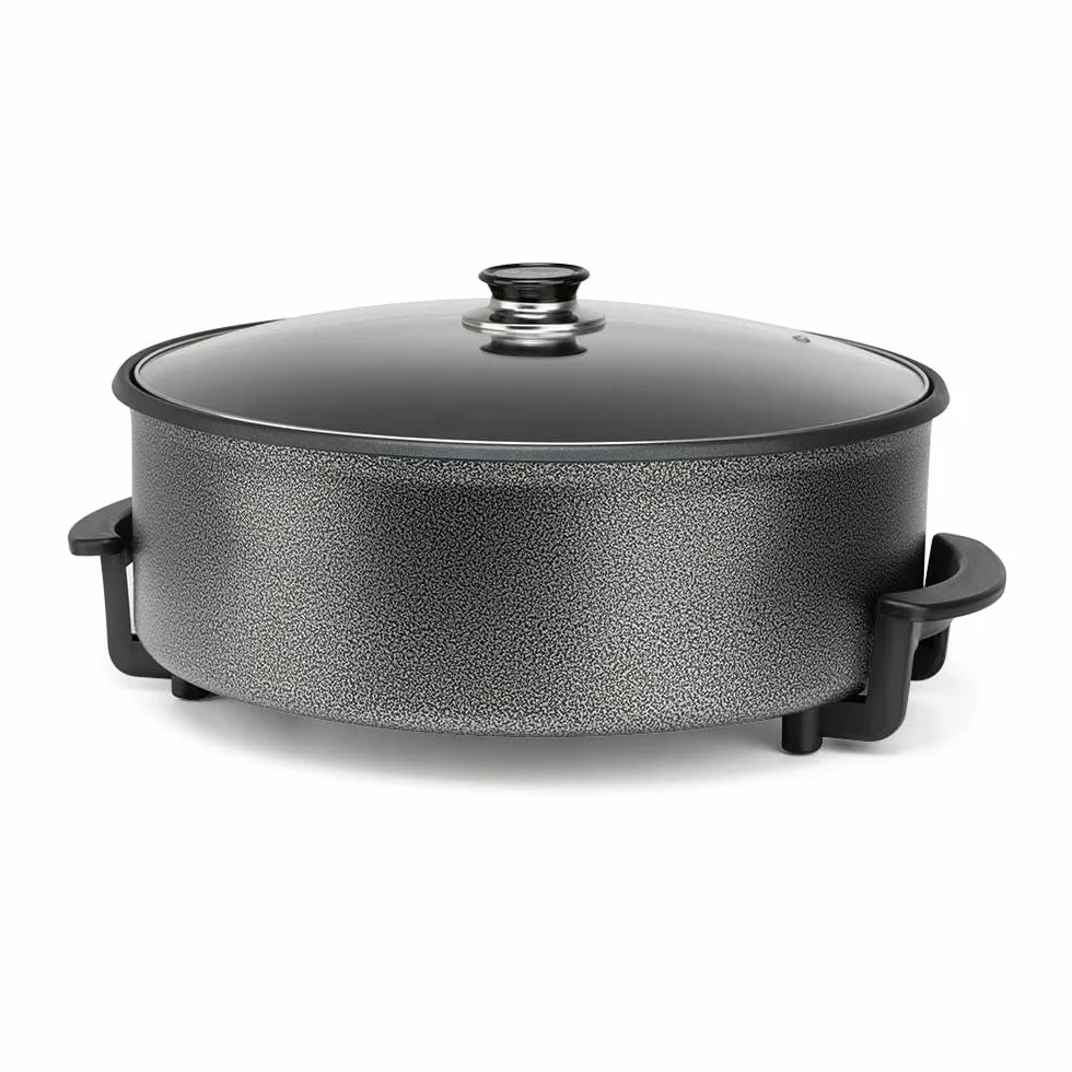 Orbegozo PZ 4211 Olla eléctrica 42 cm 1500W 6L Tapa de cristal