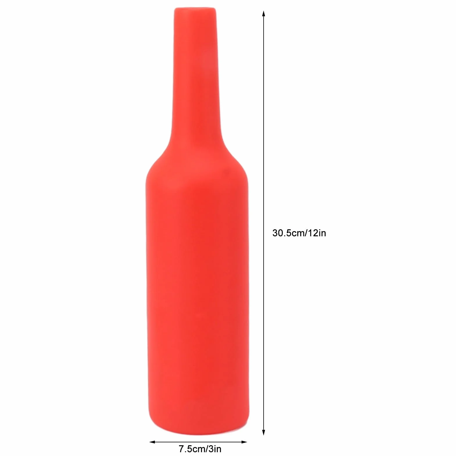 Pyhodi Flair Bottle Juego de Botellas de Práctica para Camarero, Silicona Suave Resistente a Caídas