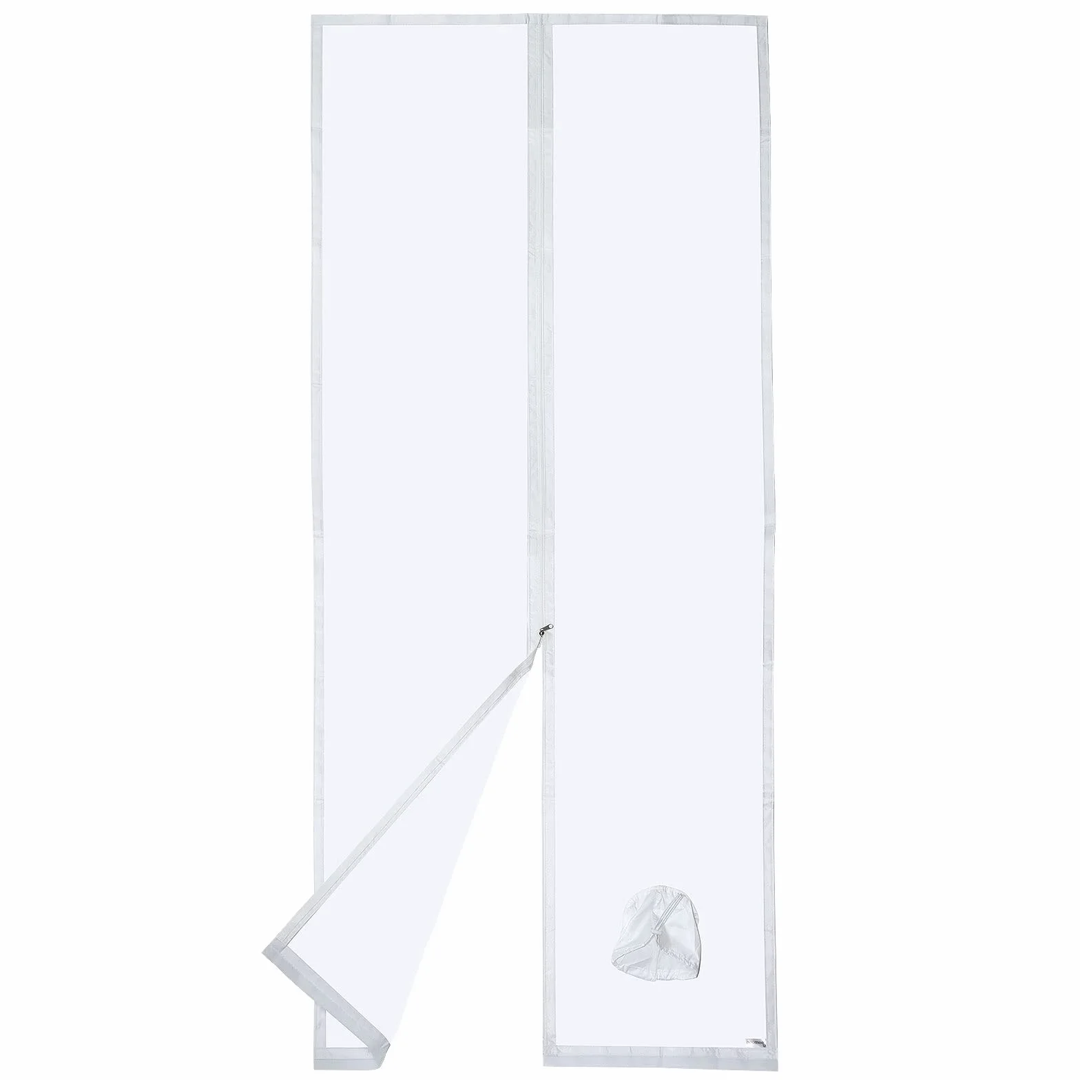 Aislante de Puerta HOOMEE 100x210cm para Aire Acondicionado Portátil con Cremallera