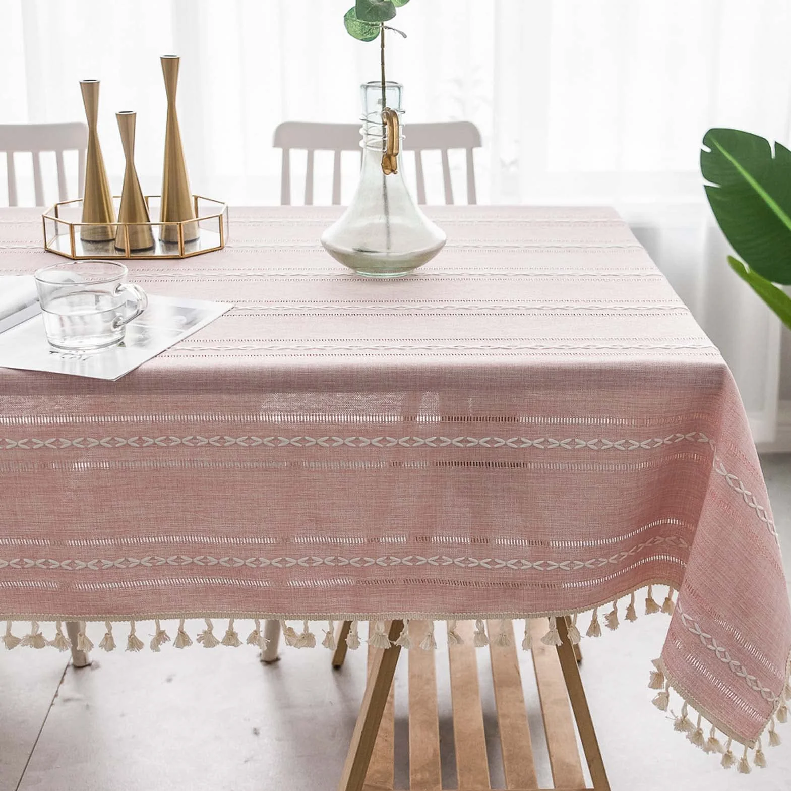 YSUEFIJO Manteles Mesa Rectangular 140x240cm, Mantel Antimanchas, Mantel Resistente a Las Manchas, Manteles Exterior Decorativo, Cubierta de Mesa Lavable Resistente, para Hogar Comedor del Cocina