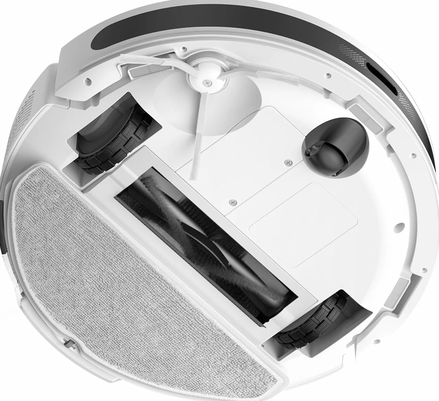 Tapo RV20 MAX White-Robot Aspirador, 4 en 1, 5300Pa, navegación LiDAR | 5300 Pa de Succión. Navegación Láser LiDAR. Fregado 4 en 1. Control App Tapo. Control Voz Alexa/Google.