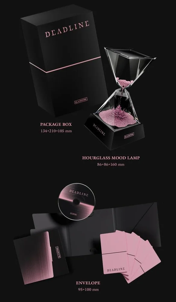 BLACK-PINK - Deadline [Mood Light Ver.] 3er mini álbum oficial K-pop sellado