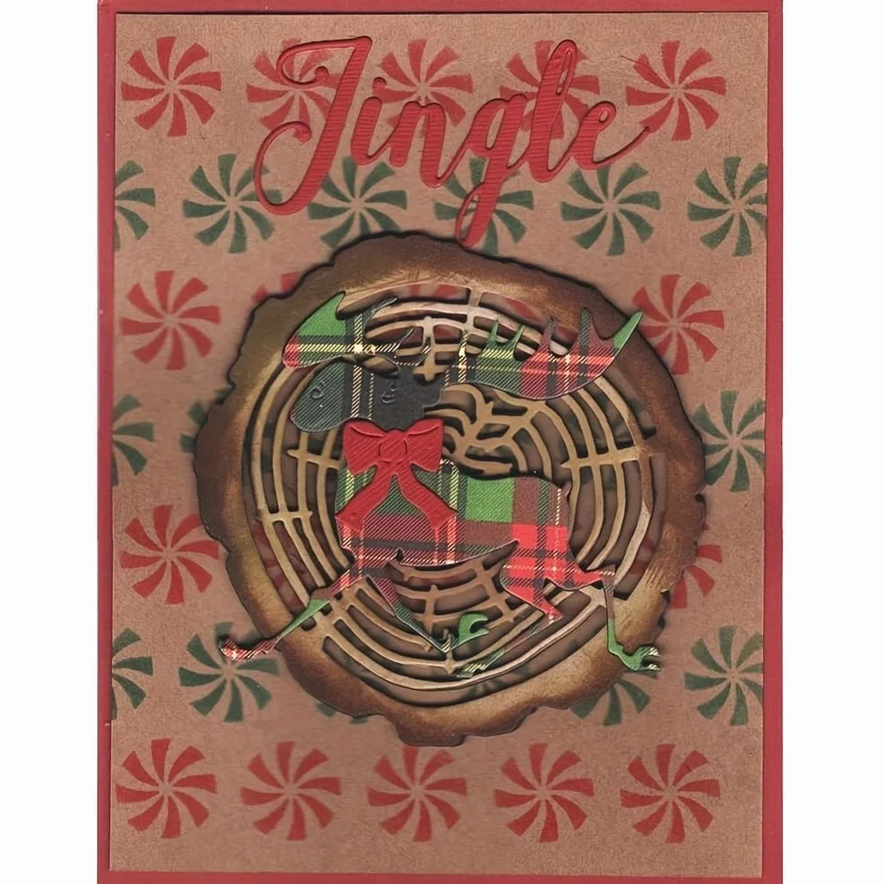Lapoo Festivals - Troquel de corte de metal para álbumes de recortes, plantillas de corte duraderas para álbumes de recortes, álbumes de fotos, tarjetas de papel decorativas, suministros para hacer