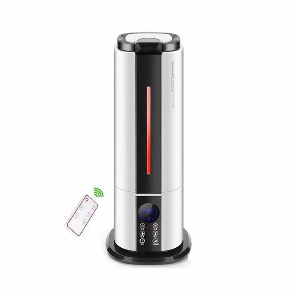 Humidificadores para Dormitorio, humidificadores para Dormitorio Humidificador de Aire de pie Funcionamiento silencioso, Apagado automático y función de luz Nocturna