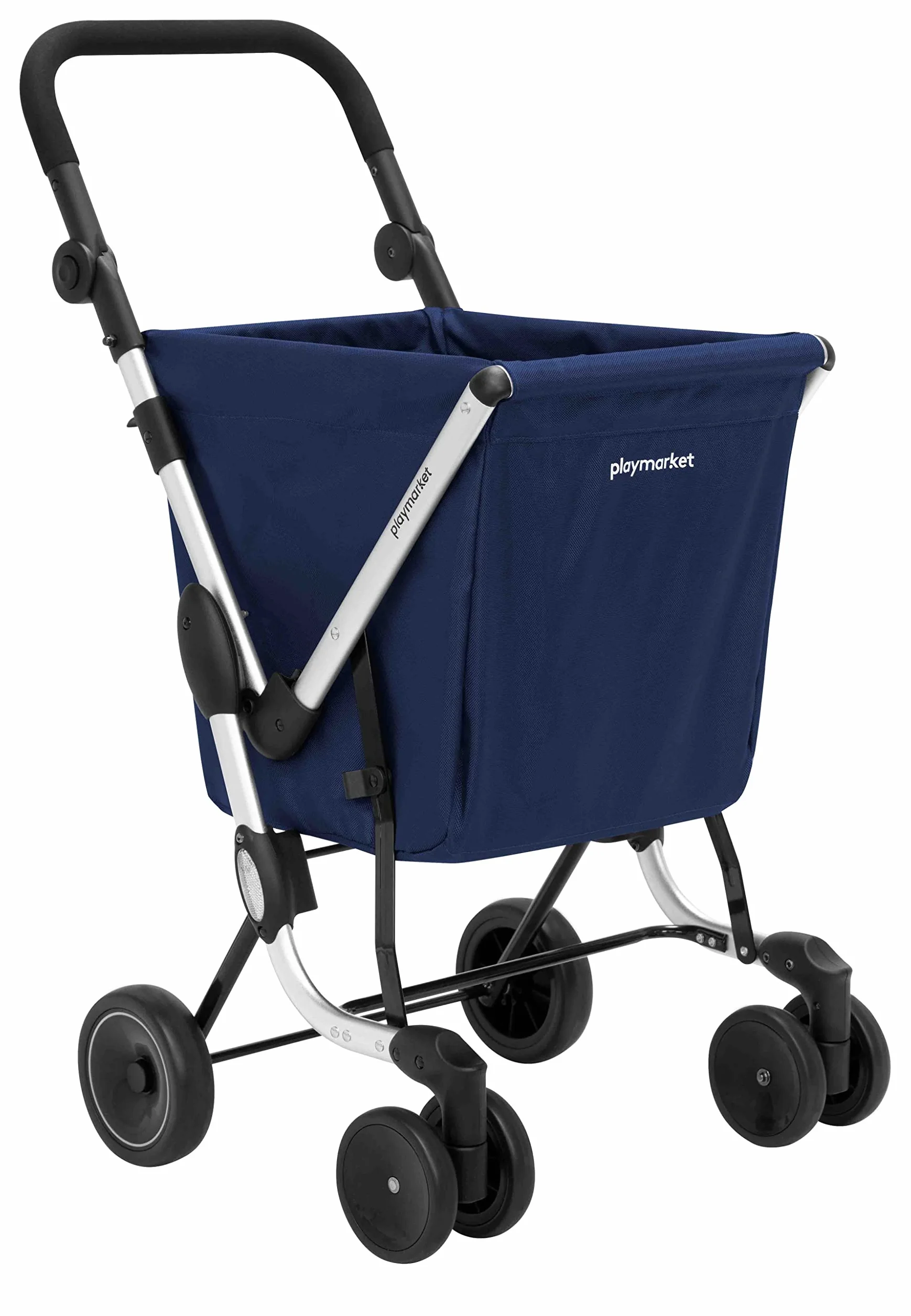 Playmarket Carro de la Compra We Go Basic, 97 cm, 50 Litros, Color Azul (Navy)
