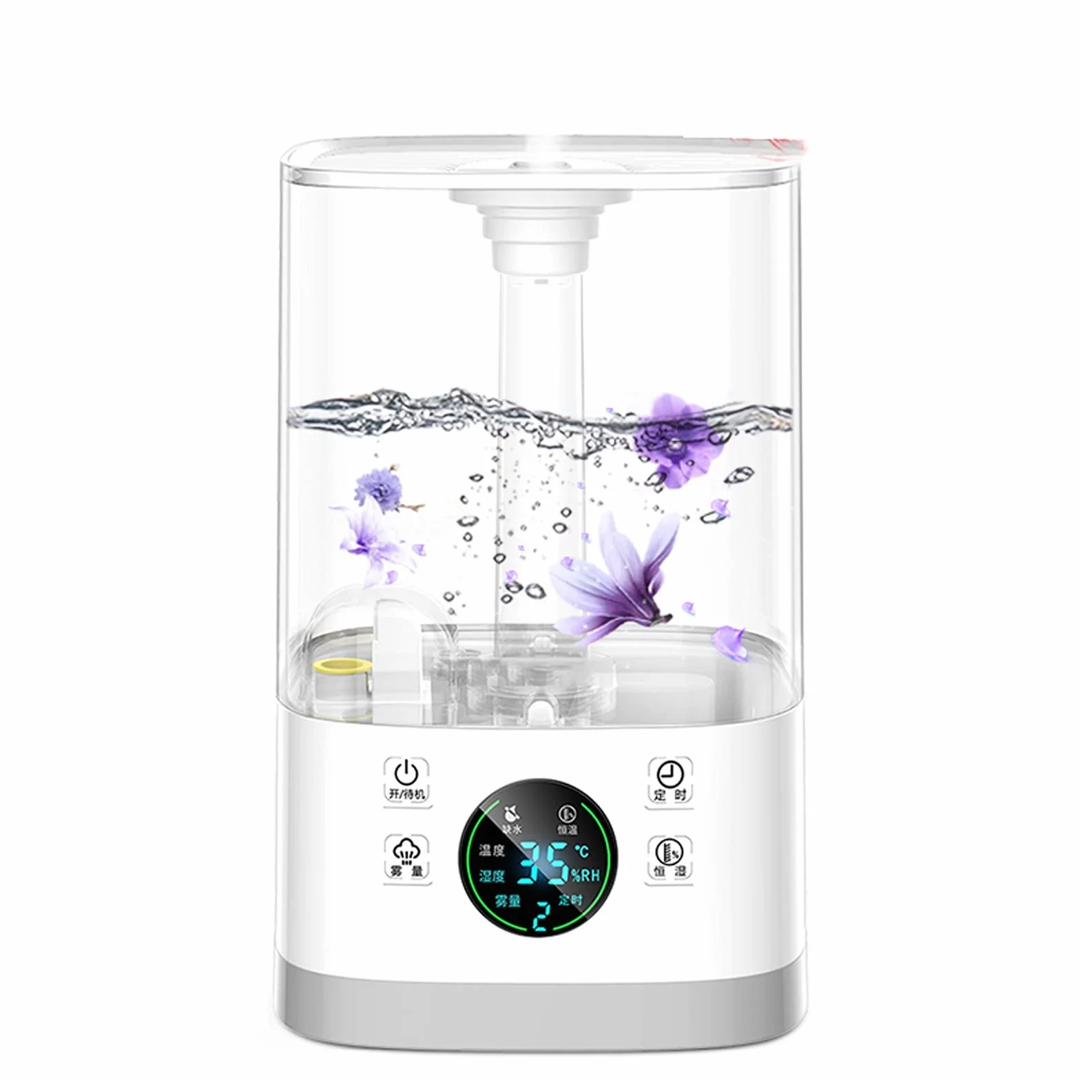 SUNESA Humidificador Ultrasónico Humidificador, humidificadores ultrasónicos for bebés de Dormitorio Inicio, Apagado automático, Super Tranquilo Humidificador de Aire