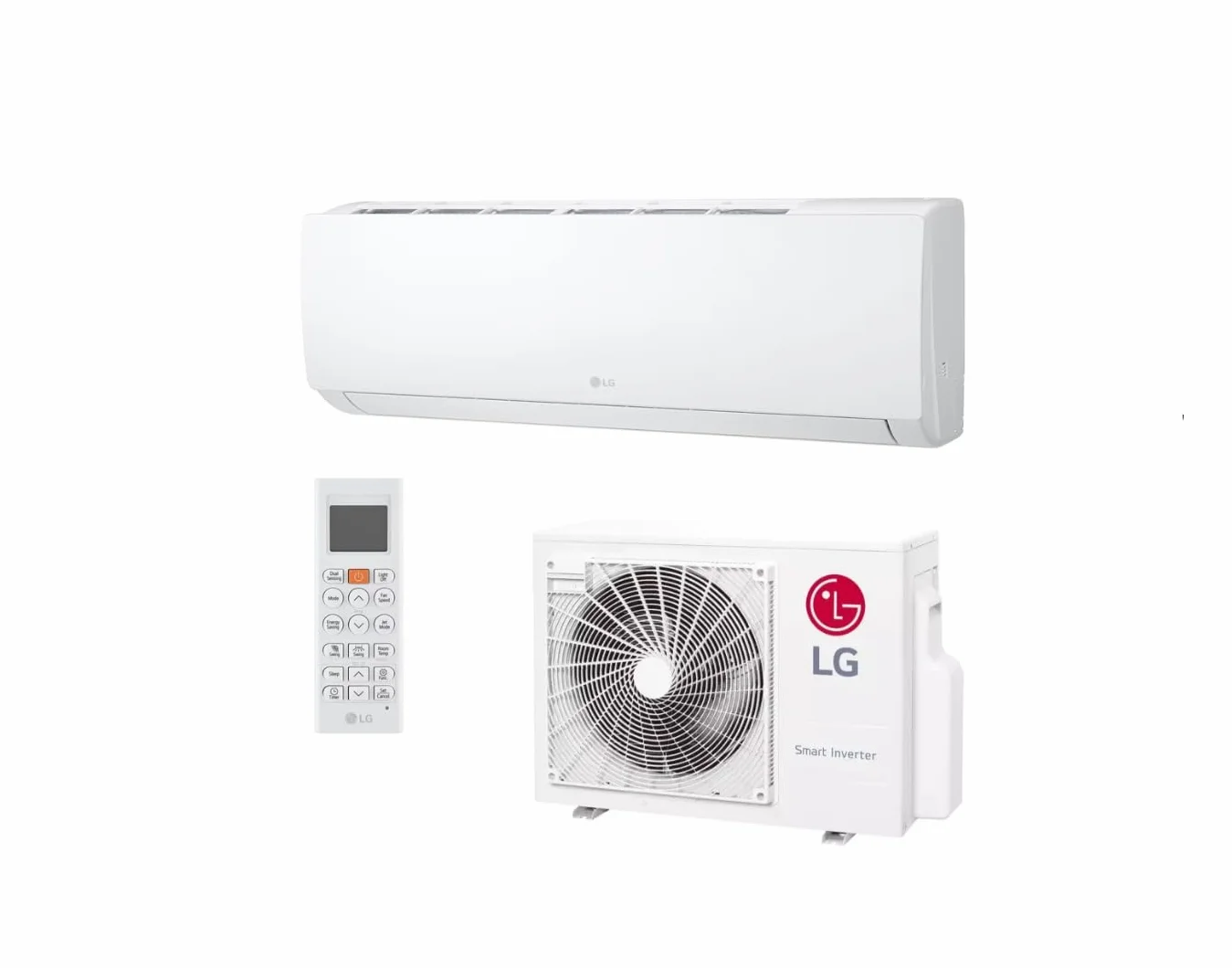 LG Aire Acondicionado Mono Split Libero TE W12TE.SEU, 12000 Btu, Sistema de Climatización con Bomba de Calor A++/A+++, Gas R32, Mando a Distancia, Unidad Interior y Exterior