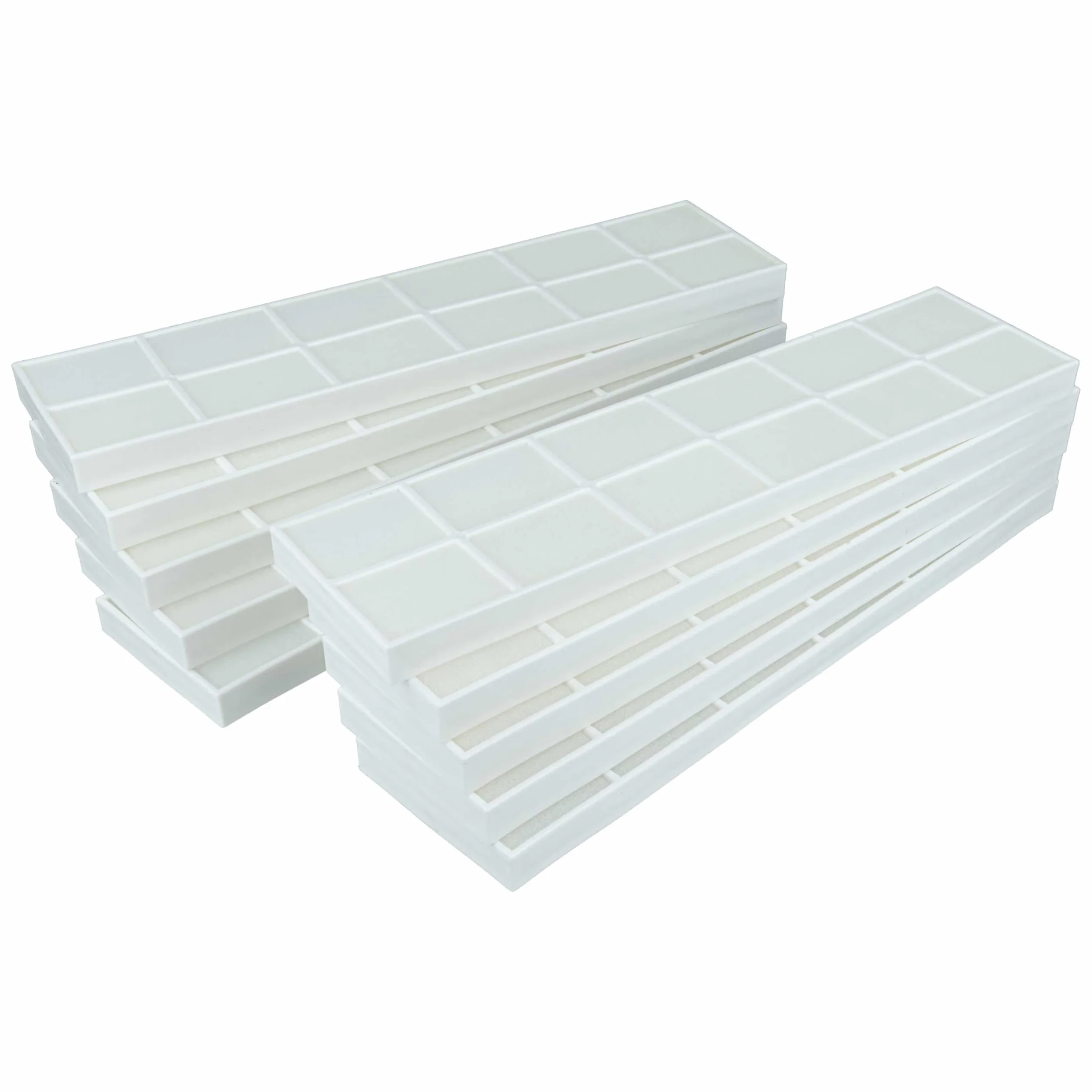 vhbw 10x Filtro de aire G3 / ISO Coarse 30% compatible con Zehnder CLF ventilador