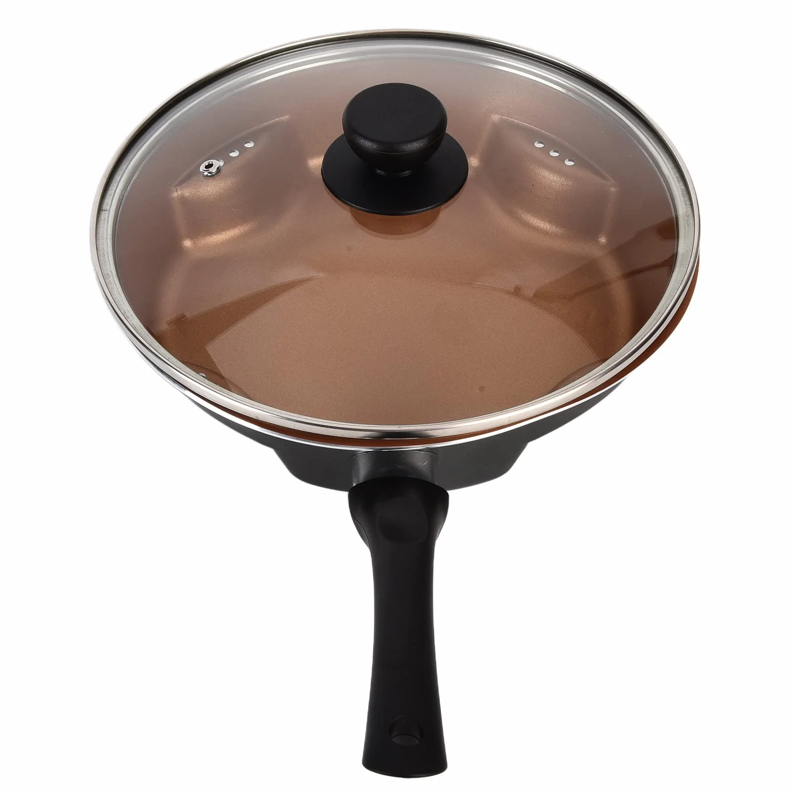 Sartén Antiadherente, Sartén Multifuncional Con Mango Desmontable, Utensilios De Cocina De Aluminio Para Suministros De Cocina