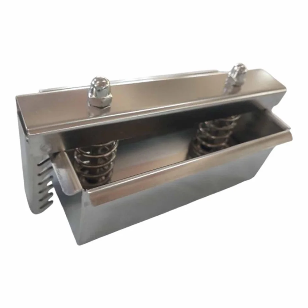 Herramienta de prensado de carne de acero inoxidable, herramienta de cocina confiable y duradera, innovadora, que simplifica la preparación de carne, Plata, 1KG