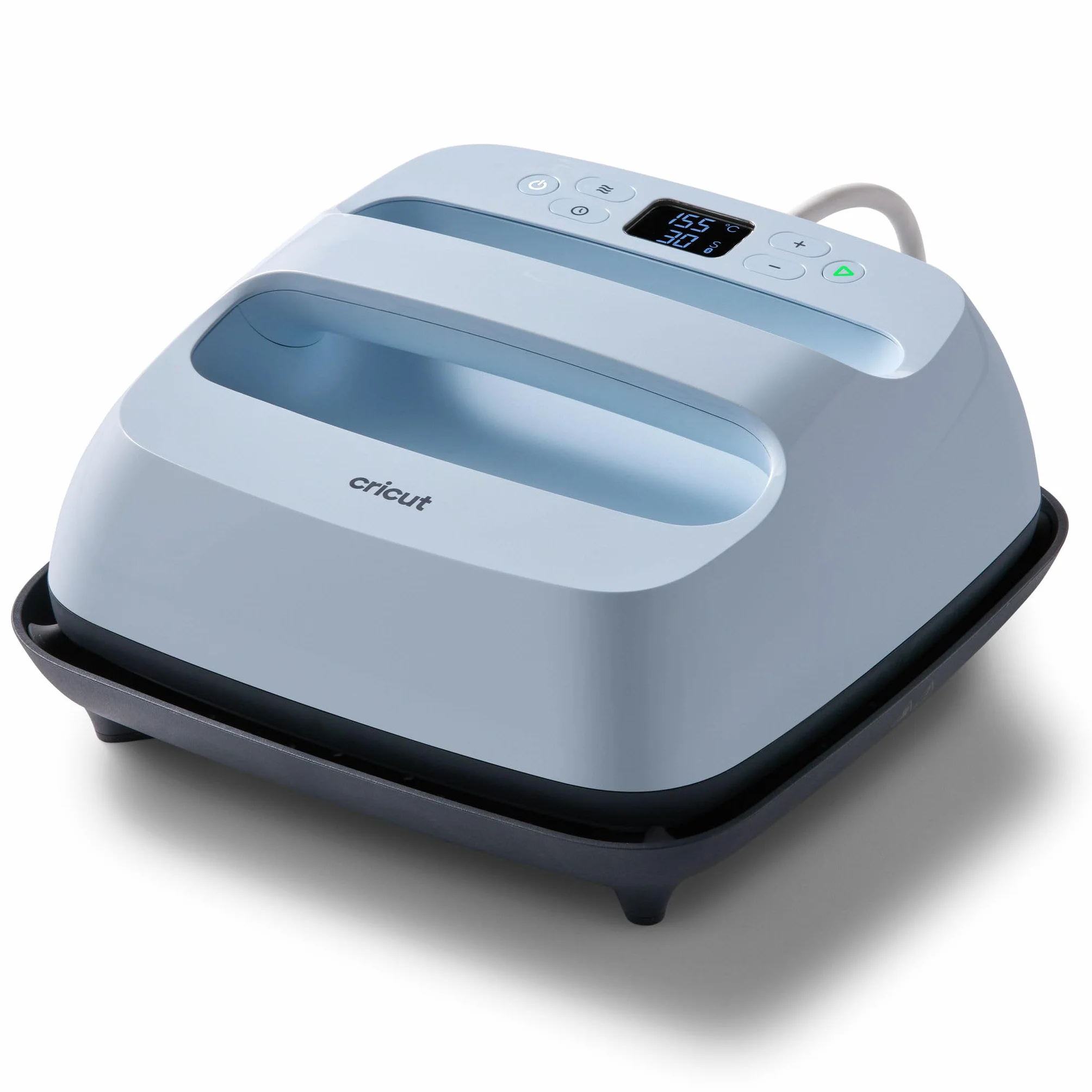 Cricut EasyPress 3 | Placa térmica de 22,5 cm x 22,5 cm | Prensa térmica para camisetas, cojines, bolsas de tela y mucho más | Uso con vinilo termoadhesivo (HTV)