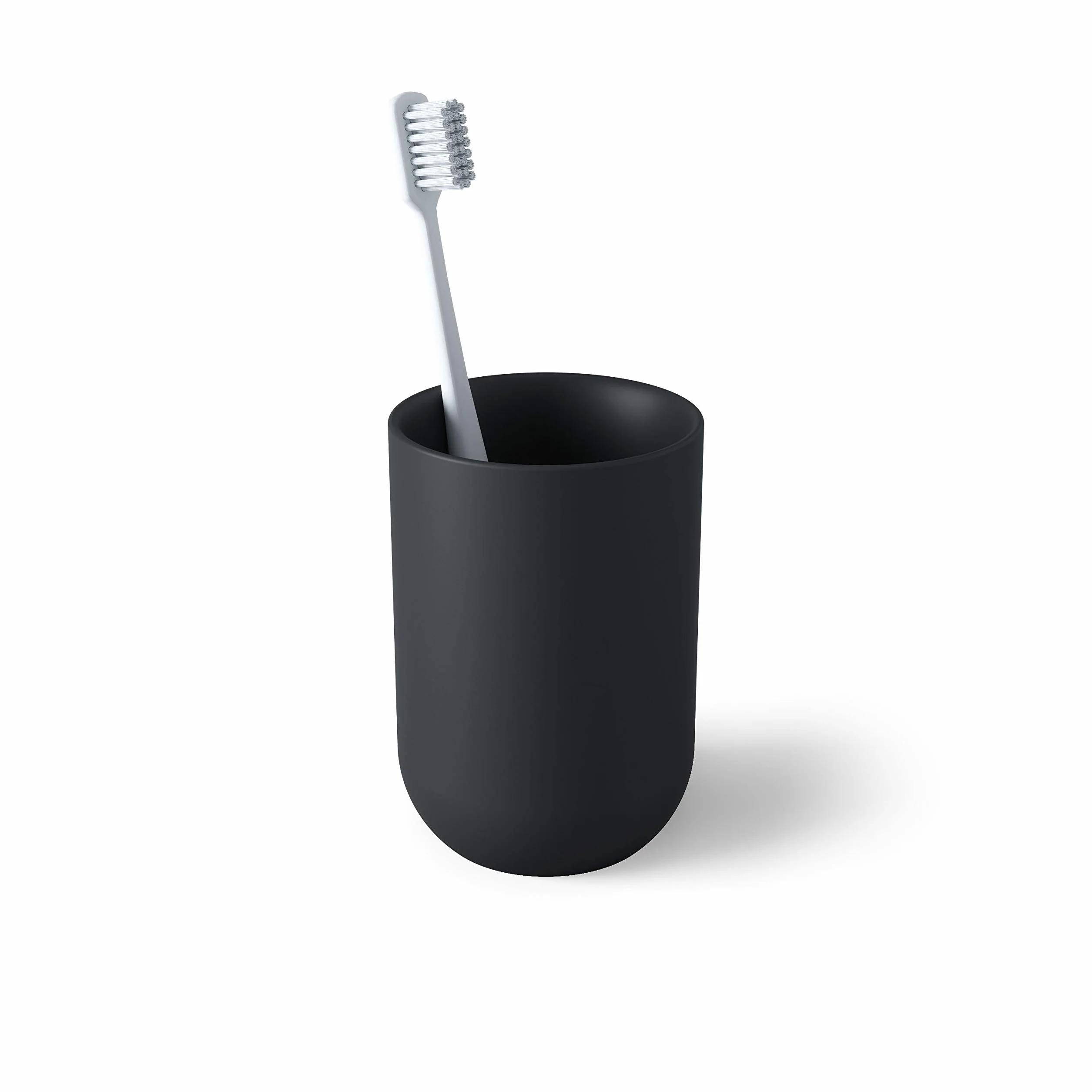 Umbra Junip Vaso para baño, Resina, Negro