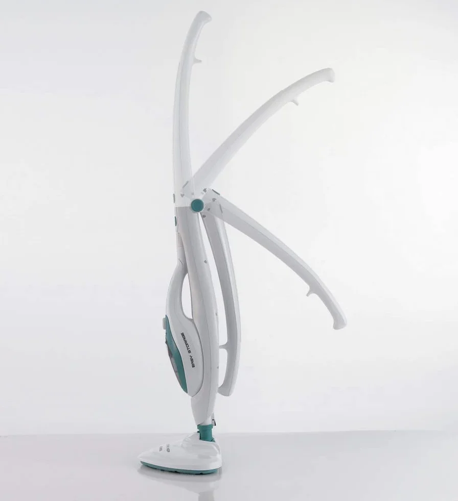 Ariete Steam Mop 10 en 1 Escoba a Vapor mopa, Blanco y Azul